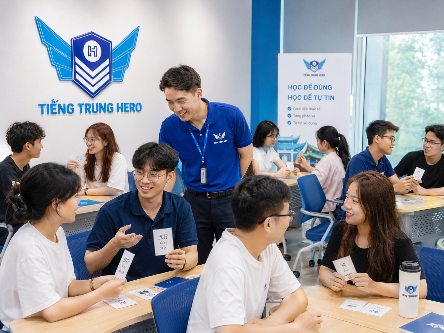 Ngày hội giao tiếp tiếng Trung – Học để dùng, học để tự tin